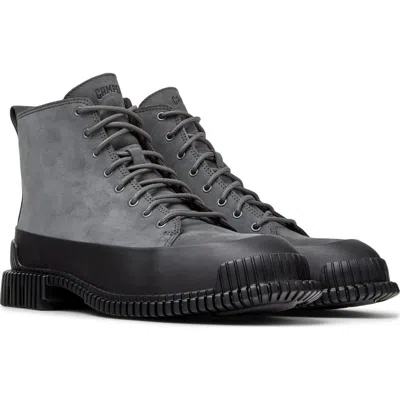 Camper Pix Lace-up Boot In Gray