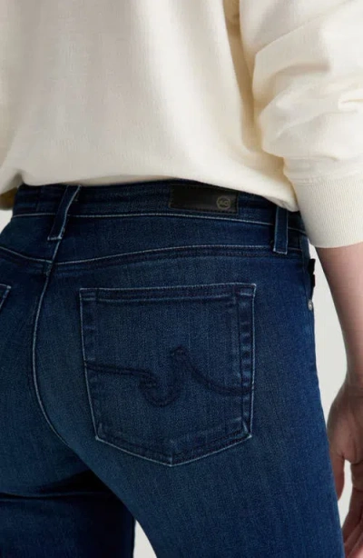 Ag Prima Low Rise Cigarette Ankle Jeans In Epilogue In Blue