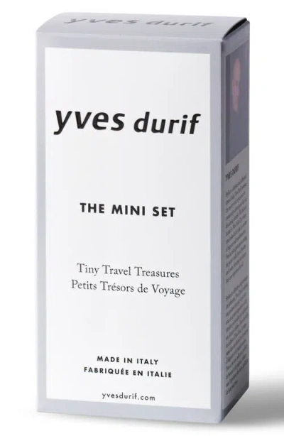 Yves Durif The Mini Brush Set In Transparent