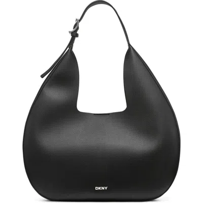 Dkny Camila Large Hobo In Black