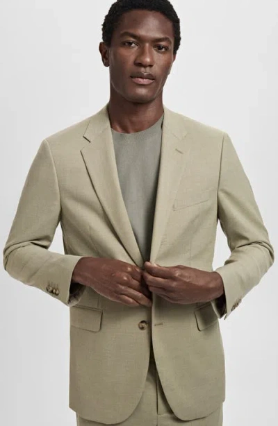 Mango Men's Milan Slim-fit Suit Blazer In Green