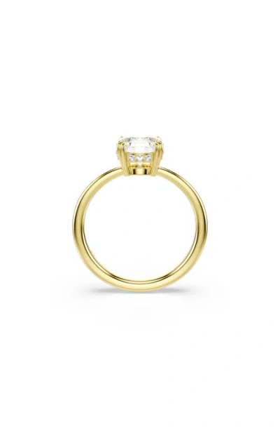 Swarovski Stilla Attract Cocktail Gold-tone Plated Ring