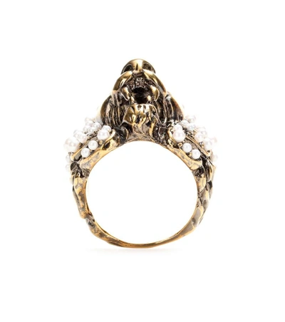 Shop Gucci Embellished Ring