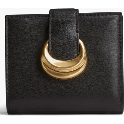 Donna Karan Women's Valley Stream Small Wallet In Black