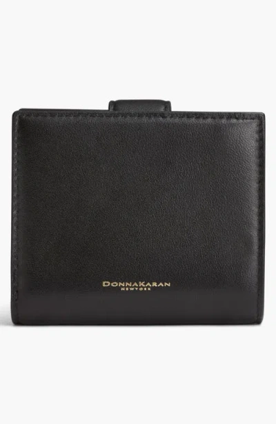 Donna Karan Women's Valley Stream Small Wallet In Black