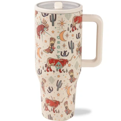 Hydrojug Rodeo Print 32 oz Insulated Mug In Multi