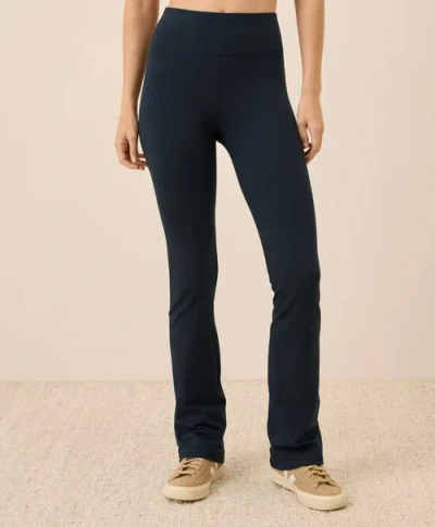 Pact On The Go-to Bootcut Legging In Blue