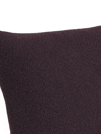 Hay Texture Cushion In Burgundy