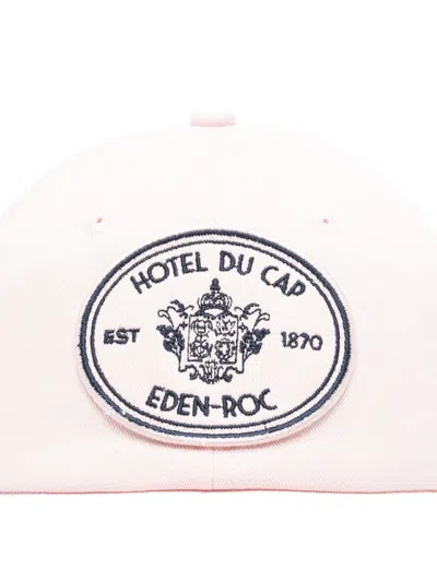 Sporty And Rich Womens Eden Crest Embroidered Cotton Baseball Cap Whit In White