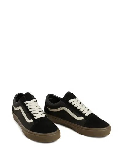 Vans Black Polyester Sneaker In Black