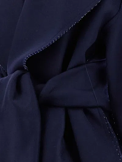 Jejia Cashmere Peacoat In Blue