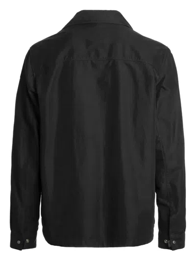 Parajumpers Miura Patch-pocket Button-fastening Jacket In Black