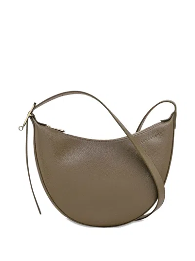 Longchamp Le Foulonné Cross Body Bag In Brown