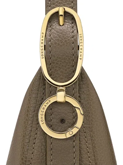 Longchamp Le Foulonné Cross Body Bag In Brown