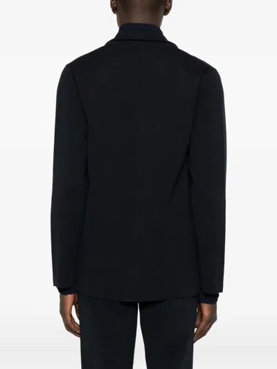 双纽扣贴袋西装夹克