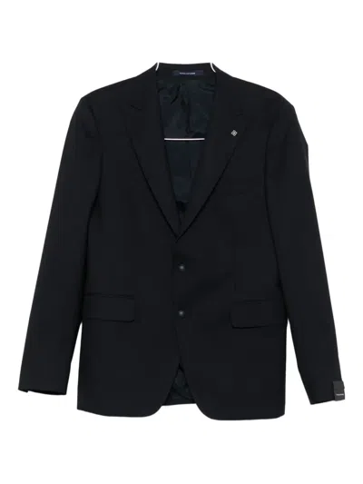 Tagliatore Two-button Blazer In Blue