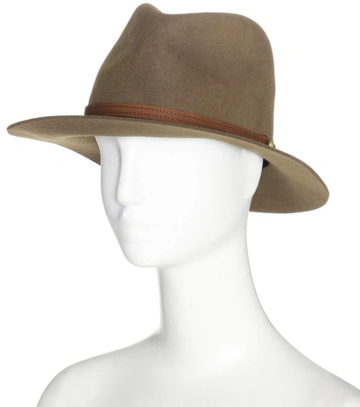 Shop Rag & Bone Floppy Brim Wool Fedora In Pecae