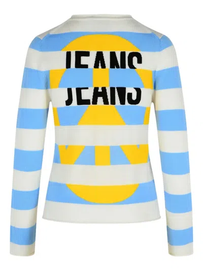 Moschino Suéter Cuello Redondo - Azul Claro In Blue