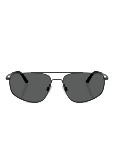 Oliver Peoples Getönte Pilotenbrille In Black
