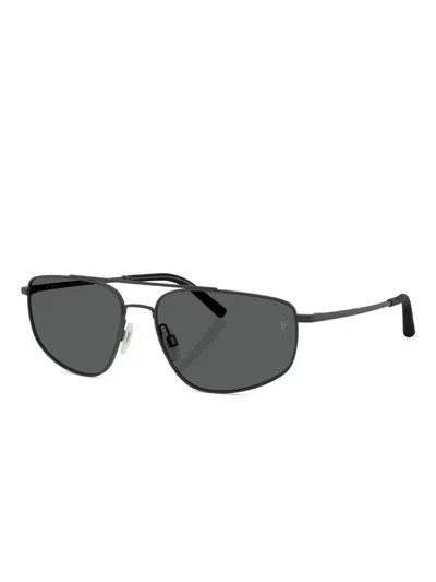 Oliver Peoples Getönte Pilotenbrille In Black