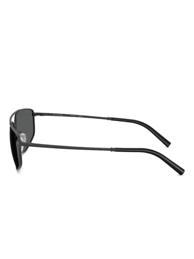 Oliver Peoples Getönte Pilotenbrille In Black