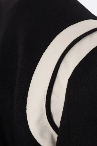 Saint Laurent Teddy Jacket In Wool In Black