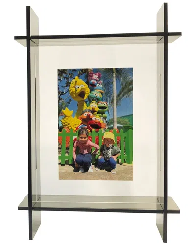 R16 Grey Lucite 8x10 Frame In Multi