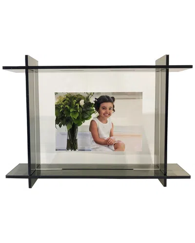 R16 Grey Lucite 5x7 Frame In Multi