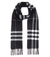 BURBERRY Giant Icon羊绒围巾,P00221380