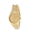 Gucci G-timeless New Diamante Small Stainless Steel Bracelet Watch In Gold