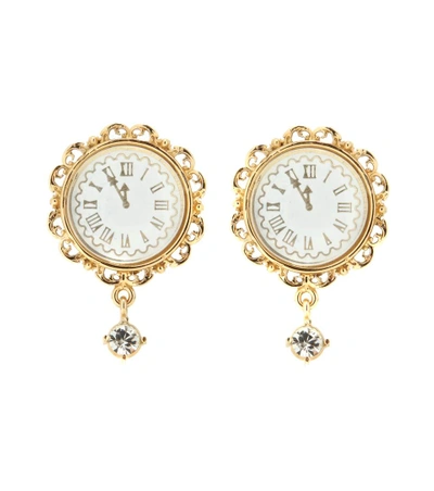 Dolce & Gabbana Clip-on Earrings In Gold