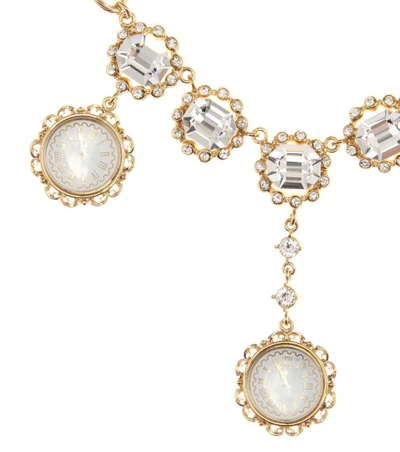 Shop Dolce & Gabbana Crystal-embellished Necklace