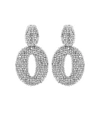 OSCAR DE LA RENTA 珠饰夹扣式耳环,P00216275-1
