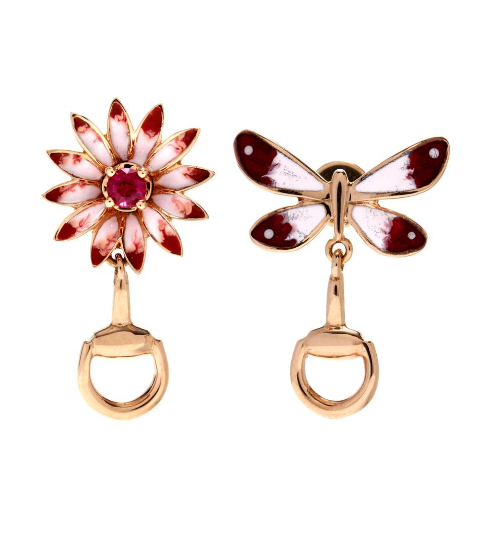 gucci flora earrings