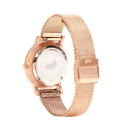 Shop Larsson & Jennings Lugano 33mm Watch In Metallic