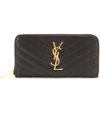 SAINT LAURENT Monogram皮革钱包