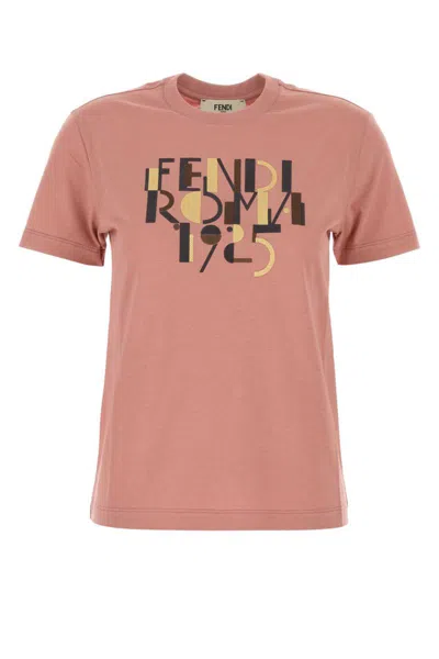 Fendi T-shirt In Pink