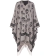 ALEXANDER MCQUEEN WOOL AND CASHMERE CAPE,P00193455-1