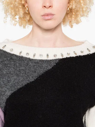 Twinset Twin Set Sweaters Purple In Purple