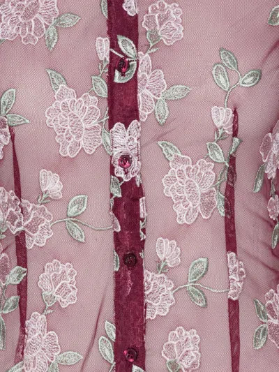 Rotate Birger Christensen Rotate Shirts Red In Red