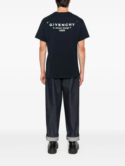 Givenchy Regular Fit T-shirt In Blue