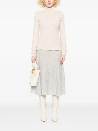 Twinset Twin Set Sweaters Beige In Sand