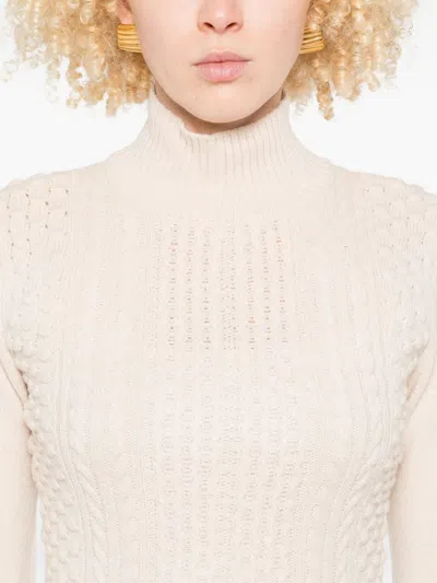 Twinset Twin Set Sweaters Beige In Sand