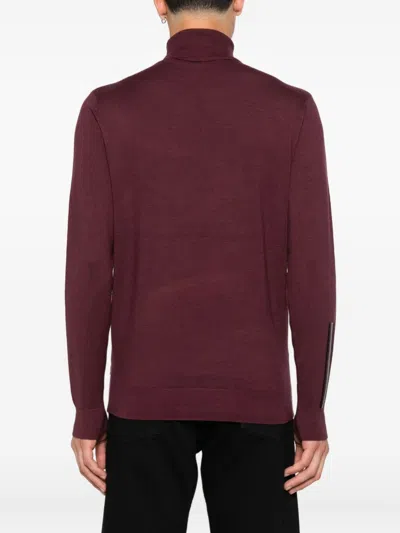 Richmond Sweaters In Burgundy