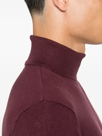 Richmond Sweaters In Burgundy