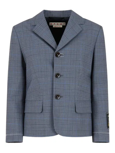 Marni Blazer For Paintings In Blue