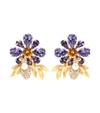 DOLCE & GABBANA Crystal embellished clip-on earrings