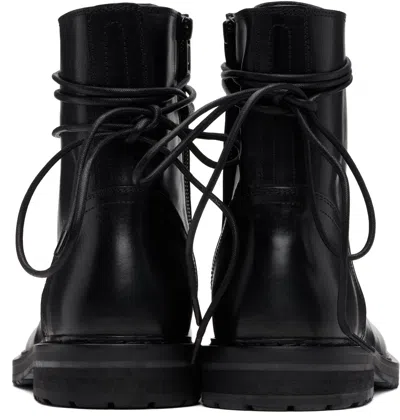 Ann Demeulemeester Danny Leather Ankle Boots In Black