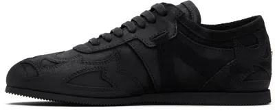 Ann Demeulemeester Milton Low-top Boxing Sneakers In Black