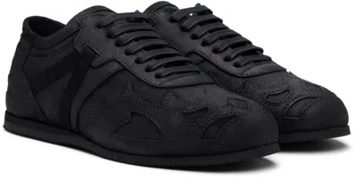 Ann Demeulemeester Milton Low-top Boxing Sneakers In Black